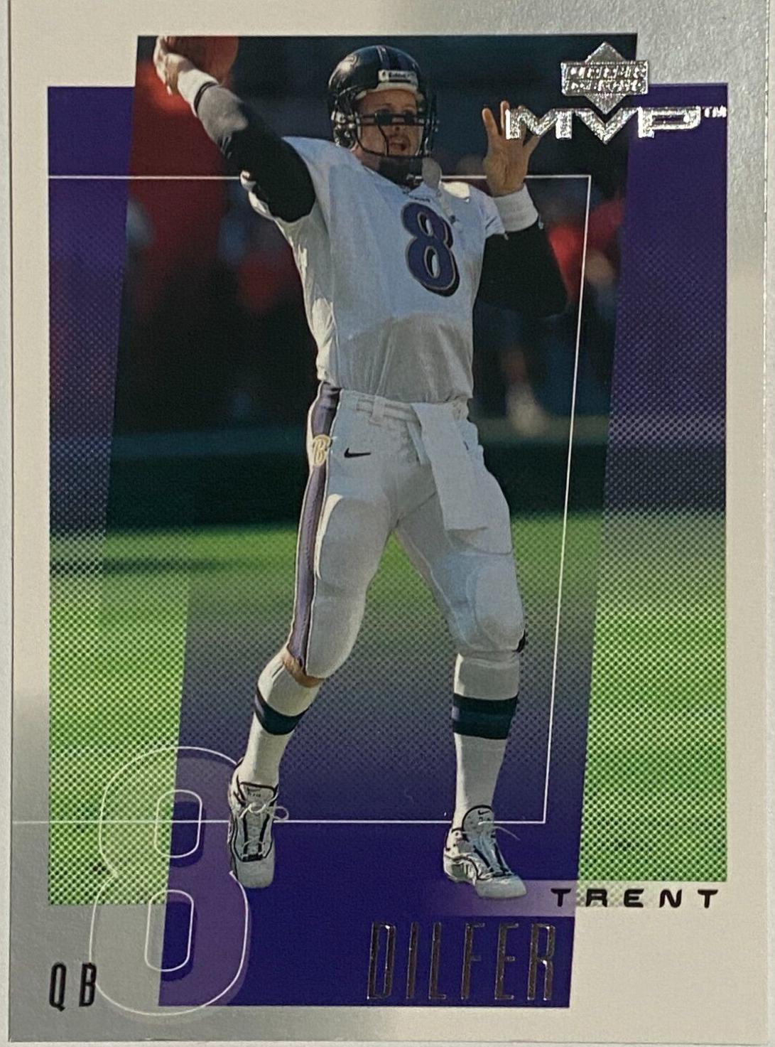 Trent Dilfer #18 Football Cards 2001 Upper Deck MVP