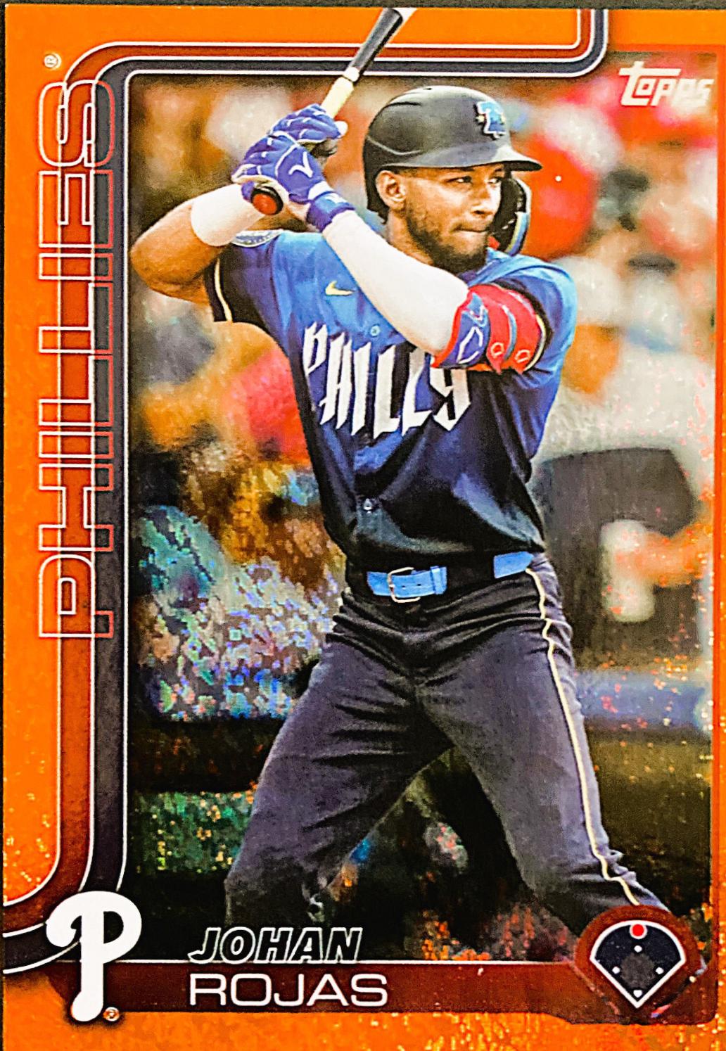 Johan Rojas [Orange Holo Foil] #469 Prices | 2025 Topps Series 2 ...