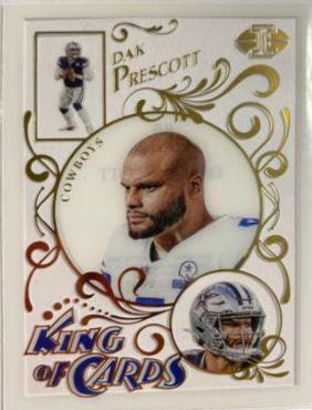 Dak Prescott #KC-10 Football Cards 2021 Panini Illusions King of Cards