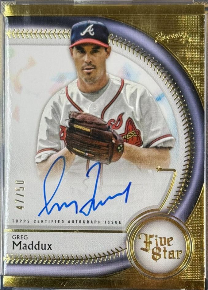 Greg Maddux [Purple] #FSA-GM