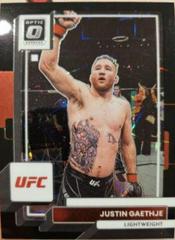 Justin Gaethje [Black Velocity] #71 Prices | 2023 Panini Donruss