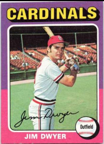Jim Dwyer #429 Baseball Cards 1975 Topps