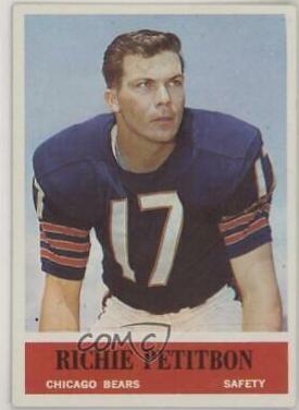 Richie Petitbon #23 Football Cards 1964 Philadelphia