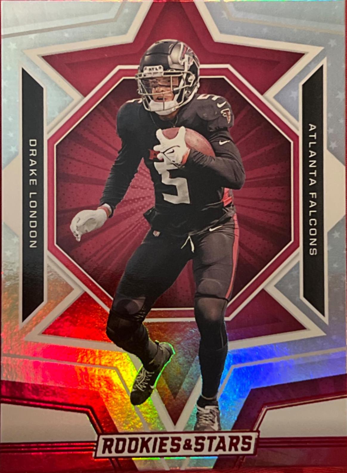 Drake London #5 Football Cards 2023 Panini Rookies & Stars