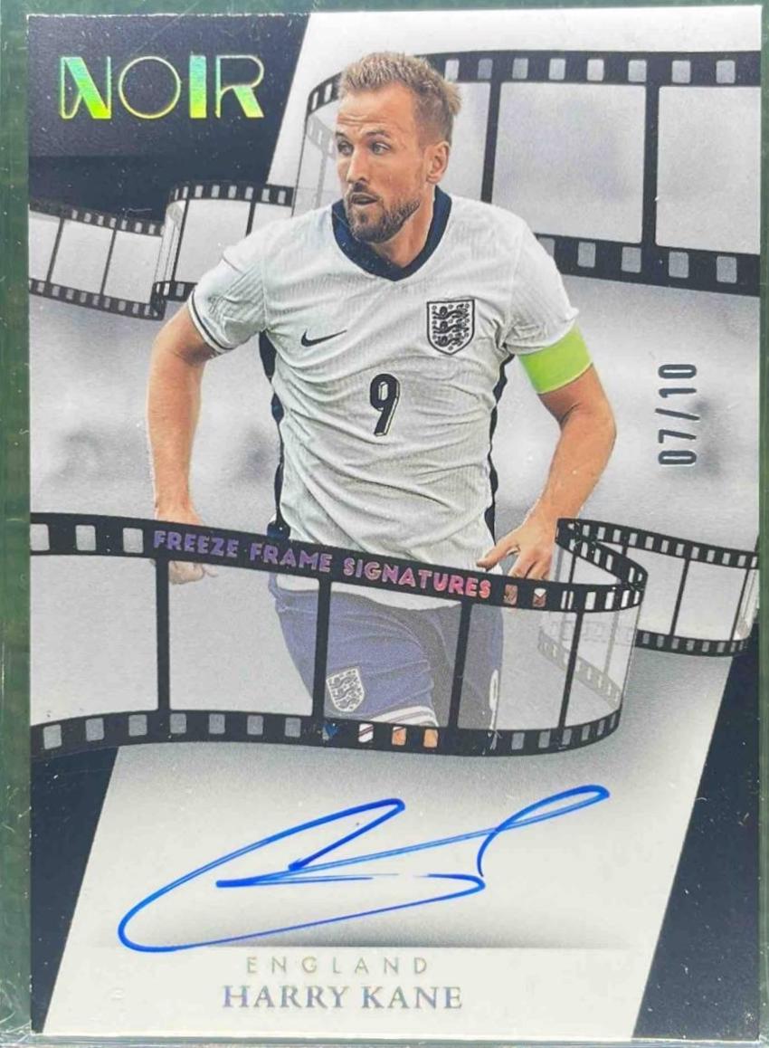 Harry Kane #31 2024 Panini Noir Freeze Frame Signature Soccer