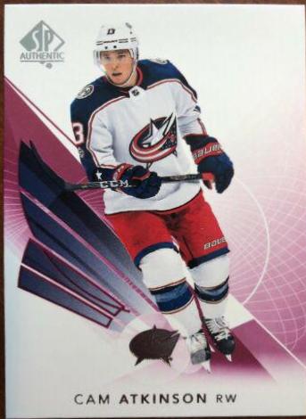 Cam Atkinson #3 Hockey Cards 2017 SP Authentic