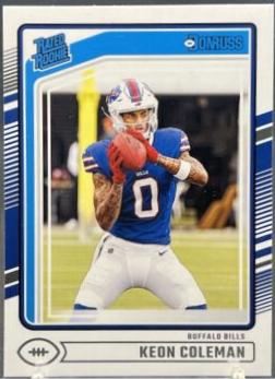Keon Coleman #358 Football Cards 2024 Panini Donruss