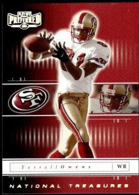 Terrell Owens #88 2001 Playoff Preferred Football
