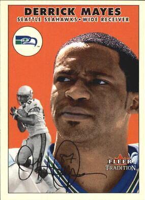 Derrick Mayes #200 2000 Fleer Tradition Football