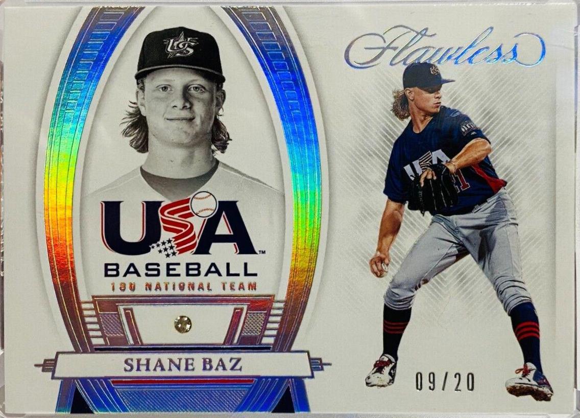 Shane Baz #71 2022 Panini Flawless Baseball