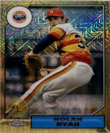Nolan Ryan #T87C-53 Baseball Cards 2022 Topps Silver Pack 1987 Chrome