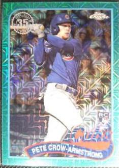 Pete Crow-Armstrong [Aqua Refractor] #16