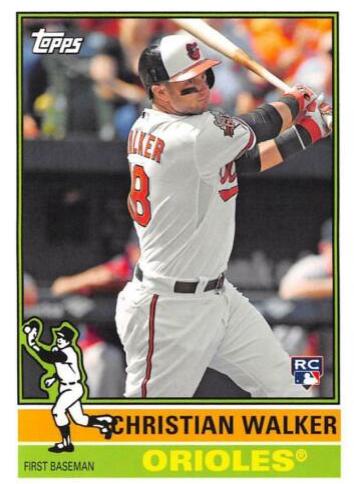 Christian Walker #182 2015 Topps Archives Baseball