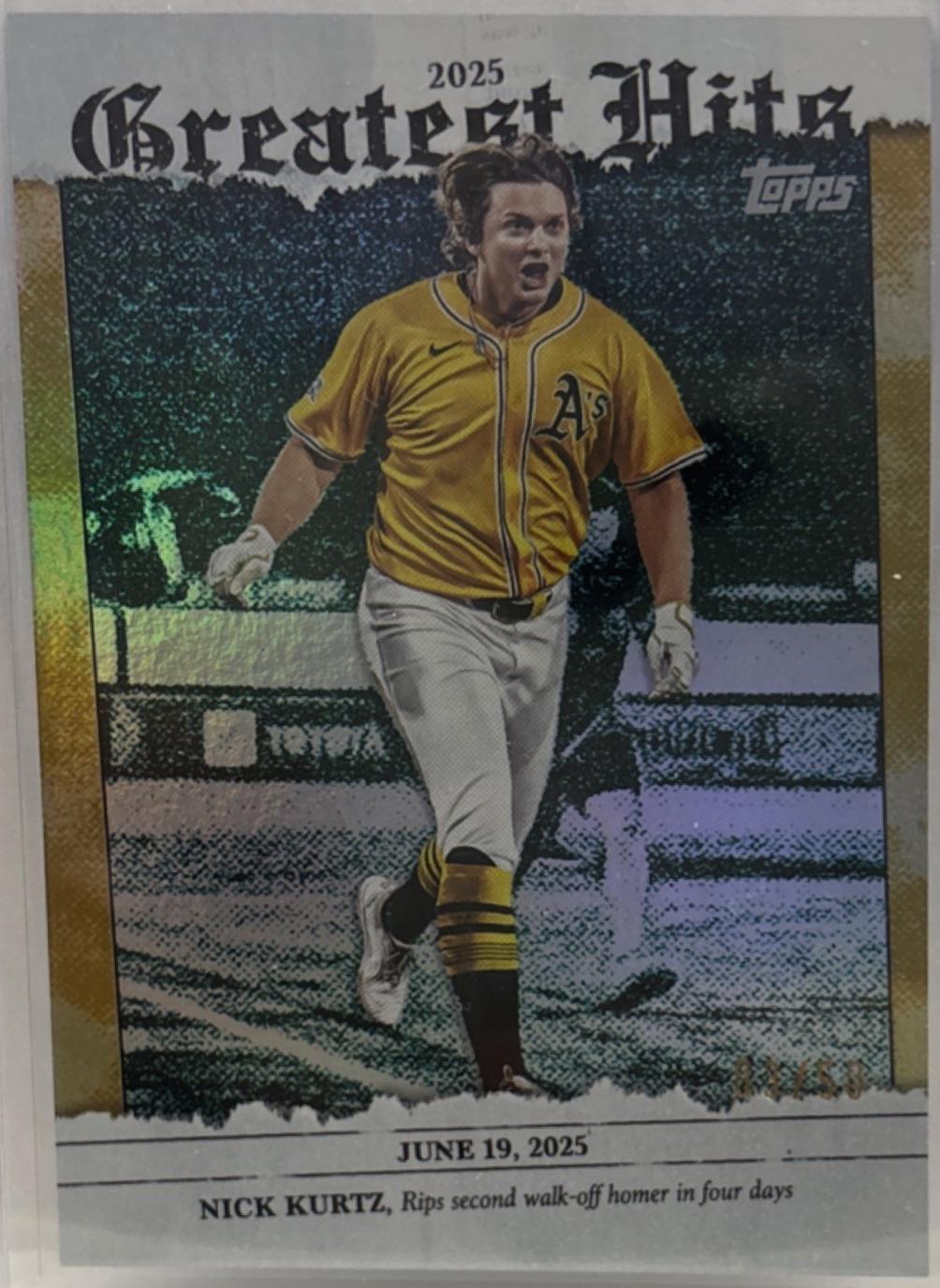 Nick Kurtz [Gold Foil] #GH-23 Prices | 2026 Topps Greatest Hits 