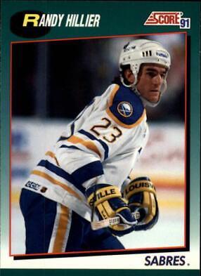 Randy Hillier #30T Hockey Cards 1991 Score Rookie Traded