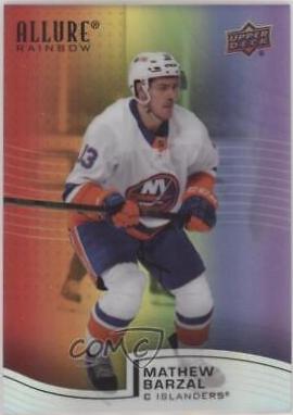 Mathew Barzal #R-84 2021 Upper Deck Allure Rainbow Hockey