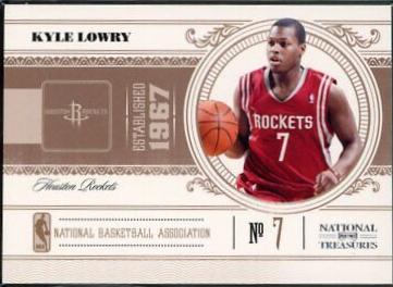 Kyle Lowry #35 Basketball Cards 2010 Panini National Treasures