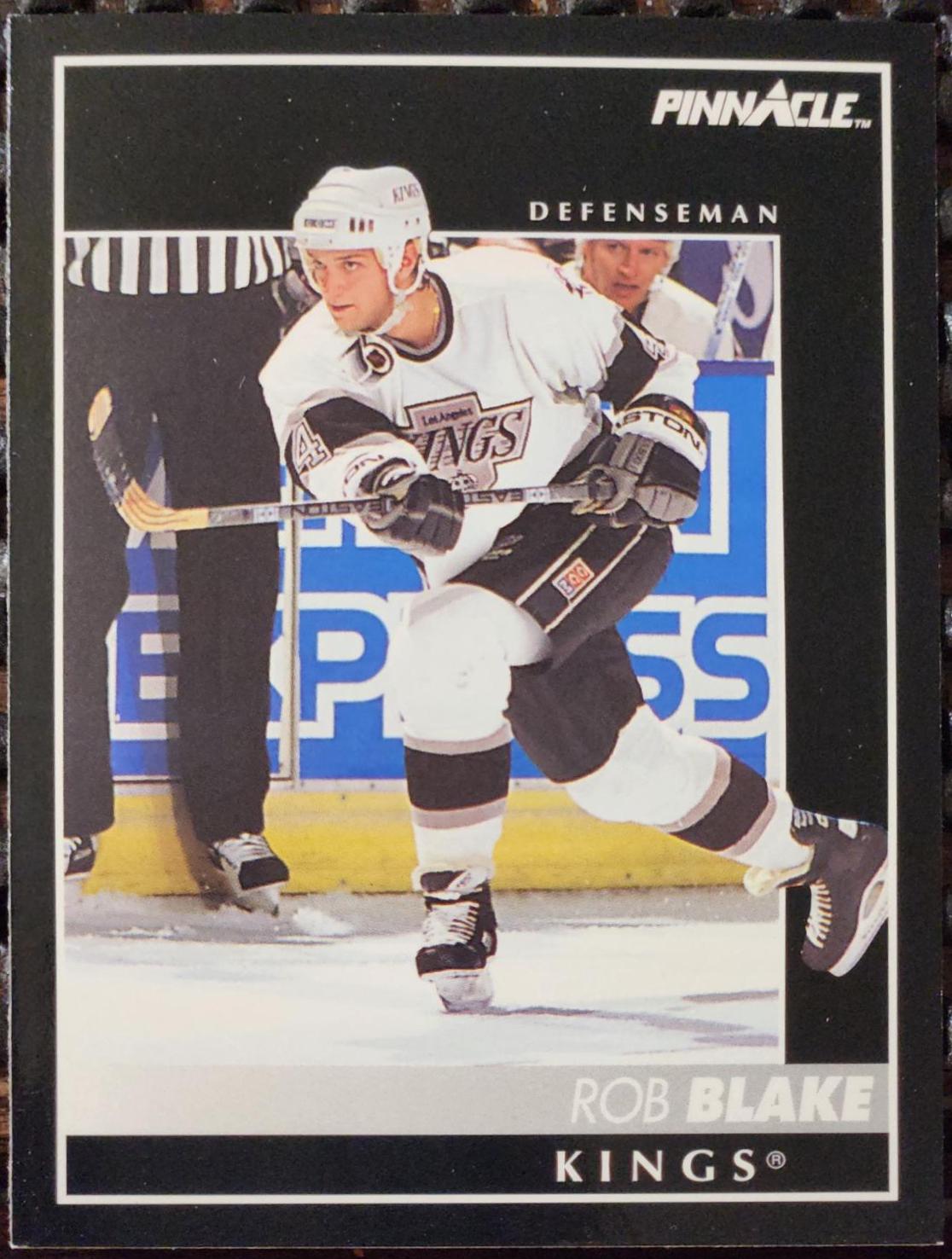 Rob Blake #32 Hockey Cards 1992 Pinnacle