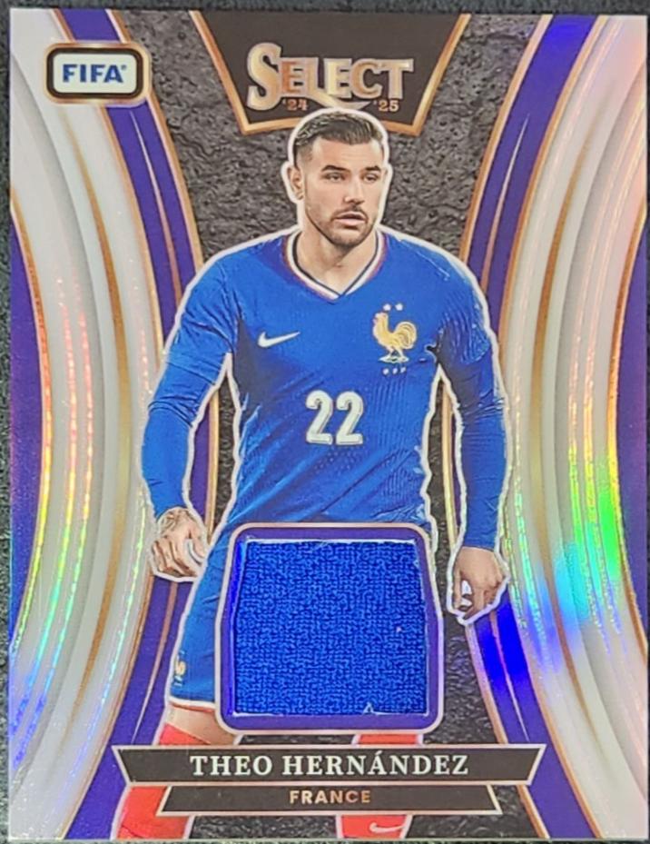 Theo Hernandez #SM-TH 2024 Panini Select FIFA Memorabilia