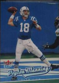 Peyton Manning #1 Football Cards 2005 Ultra