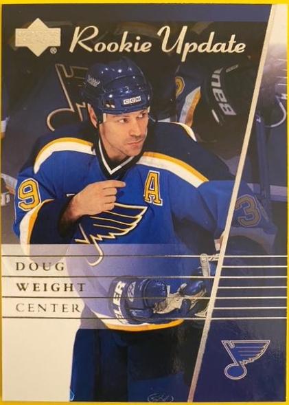 Doug Weight #83 Hockey Cards 2002 Upper Deck Rookie Update