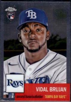 Vidal Brujan #32 Baseball Cards 2022 Topps Chrome Platinum Anniversary