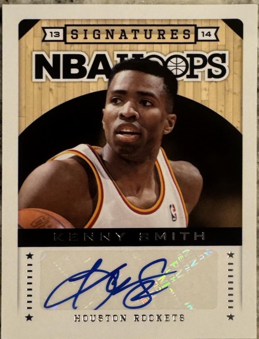 Kenny Smith #96 2013 Panini Hoops Signatures Basketball