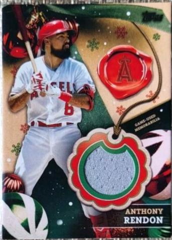 Anthony Rendon #RC-AR Baseball Cards 2024 Topps Holiday Relic