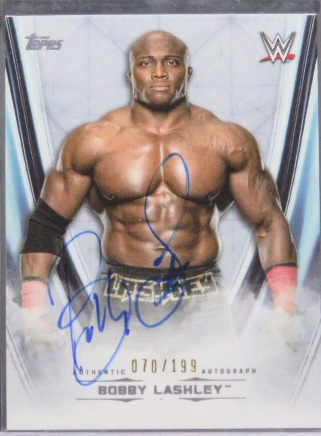 Bobby Lashley #A-BOB Wrestling Cards 2020 Topps WWE Undisputed Autographs