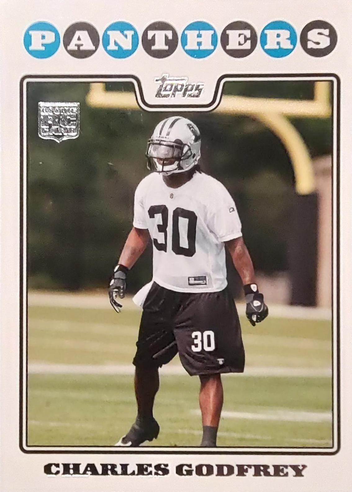 Charles Godfrey #438 Football Cards 2008 Topps