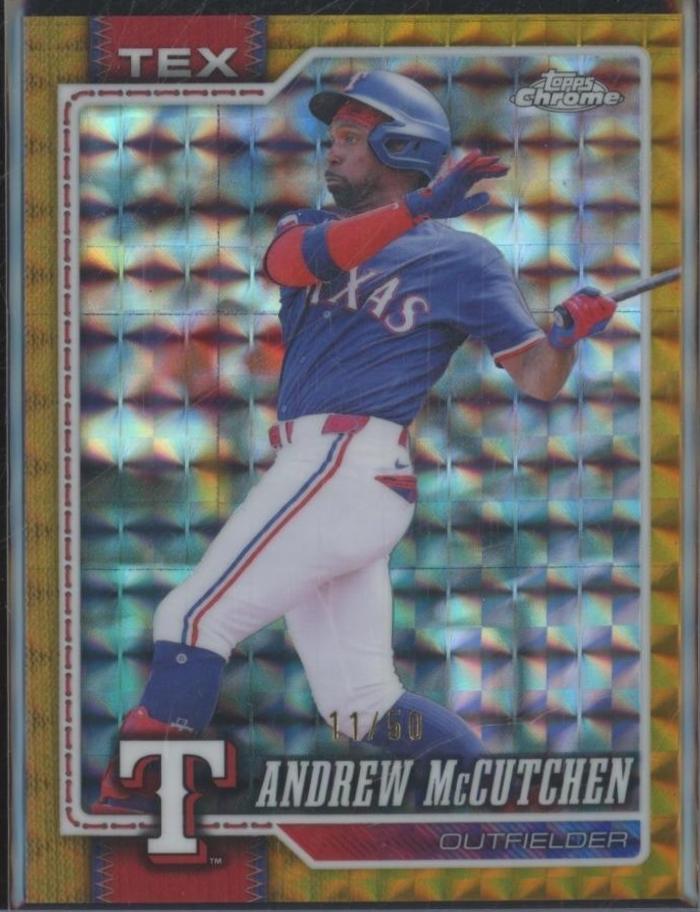 2026 Andrew McCutchen [Gold Geometric Refractor] #214