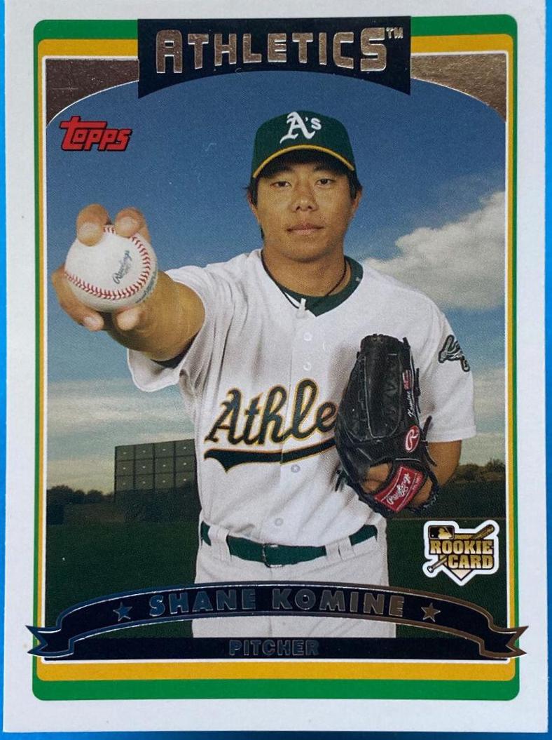 Shane Komine #UH134 Baseball Cards 2006 Topps Updates & Highlights
