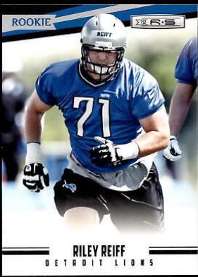 Riley Reiff #202 2012 Panini Rookies & Stars Football