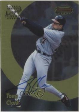 Tony Clark #15 Baseball Cards 1998 Bowman's Best