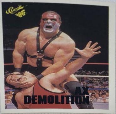 Demolition #107 Wrestling Cards 1989 Classic WWF
