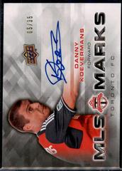 Danny Koevermans #MA-DK Soccer Cards 2012 Upper Deck MLS Marks Prices
