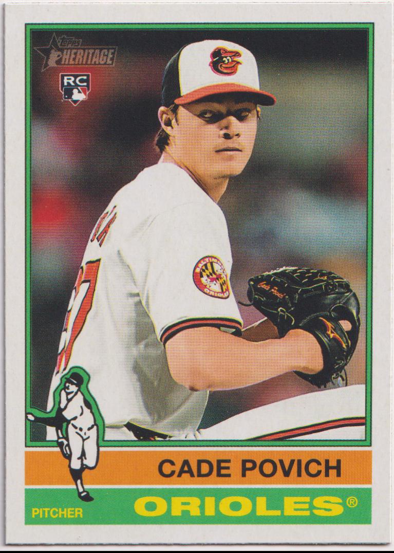 Cade Povich #219 Baseball Cards 2025 Topps Heritage