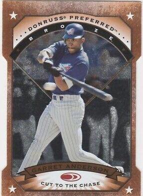 Garret Anderson #5 Baseball Cards 1997 Panini Donruss Preferred