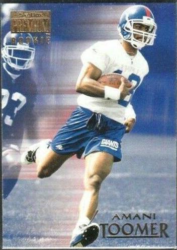 Amani Toomer #225 Football Cards 1996 Skybox Premium