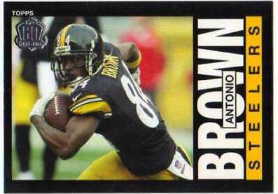 Antonio Brown #T60-AB Football Cards 2015 Topps 60th Anniversary