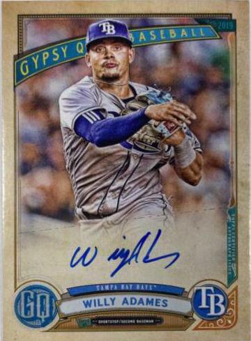 Willy Adames #GQA-WA 2019 Topps Gypsy Queen Baseball Autographs