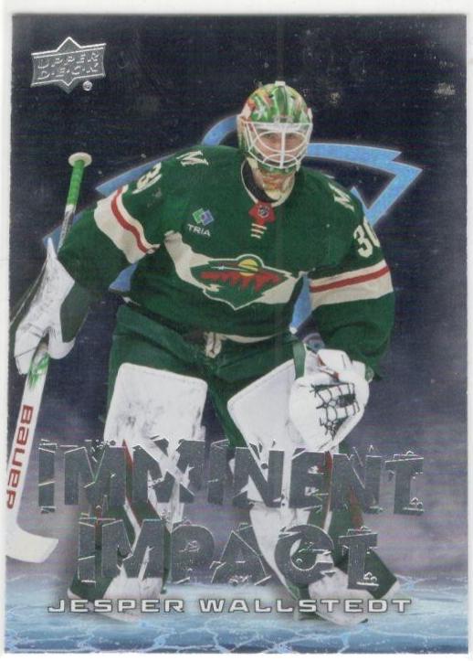 Jesper Wallstedt #II-30 2024 Upper Deck Overtime Imminent Impact Hockey