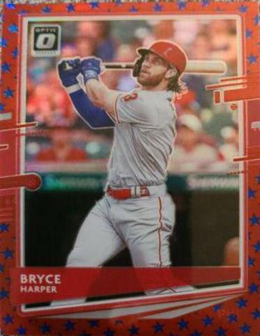 Bryce Harper #183 2020 Panini Donruss Optic Baseball