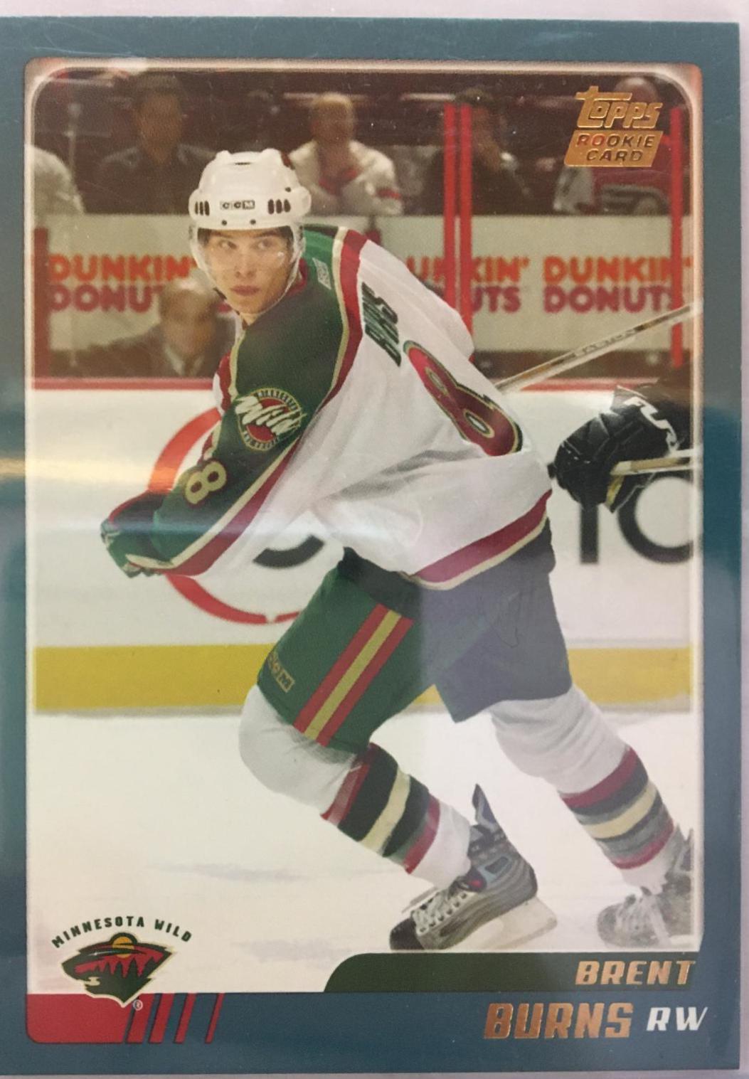 Brent Burns #TT117 Hockey Cards 2003 Topps Traded