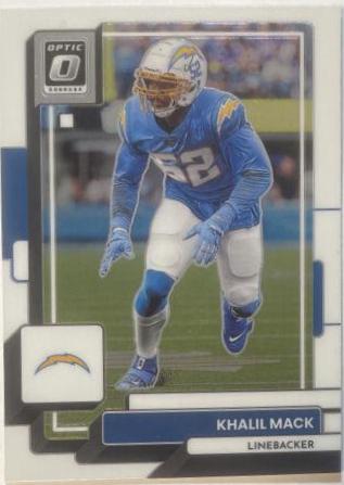 Khalil Mack #112 2022 Panini Donruss Optic Football