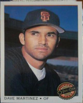 dave martinez #22 Baseball Cards 1993 O Pee Chee Premier