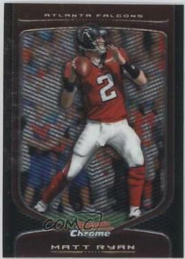 Matt Ryan #9 Football Cards 2009 Bowman Chrome