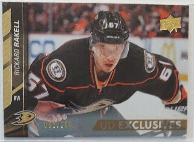 Rickard Rakell #6 Hockey Cards 2015 Upper Deck
