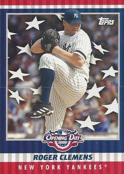 Roger Clemens #FC-RC Baseball Cards 2008 Topps Opening Day Flapper Cards