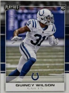 Quincy Wilson #268 Football Cards 2017 Panini Playoff